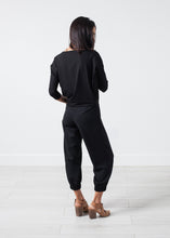 Load image into Gallery viewer, Boat Neck Top in Black