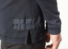 Load image into Gallery viewer, Cotton Henley in Blue Grey